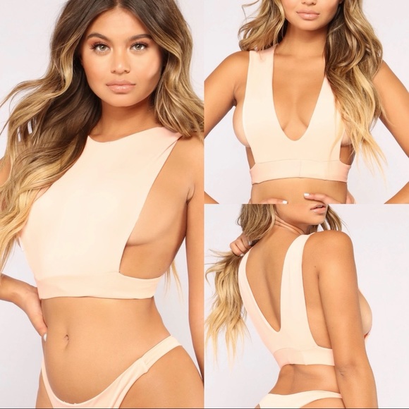 Peach Bikini Top - Picture 1 of 4